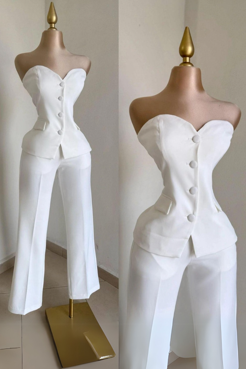 Strapless Tailored Set